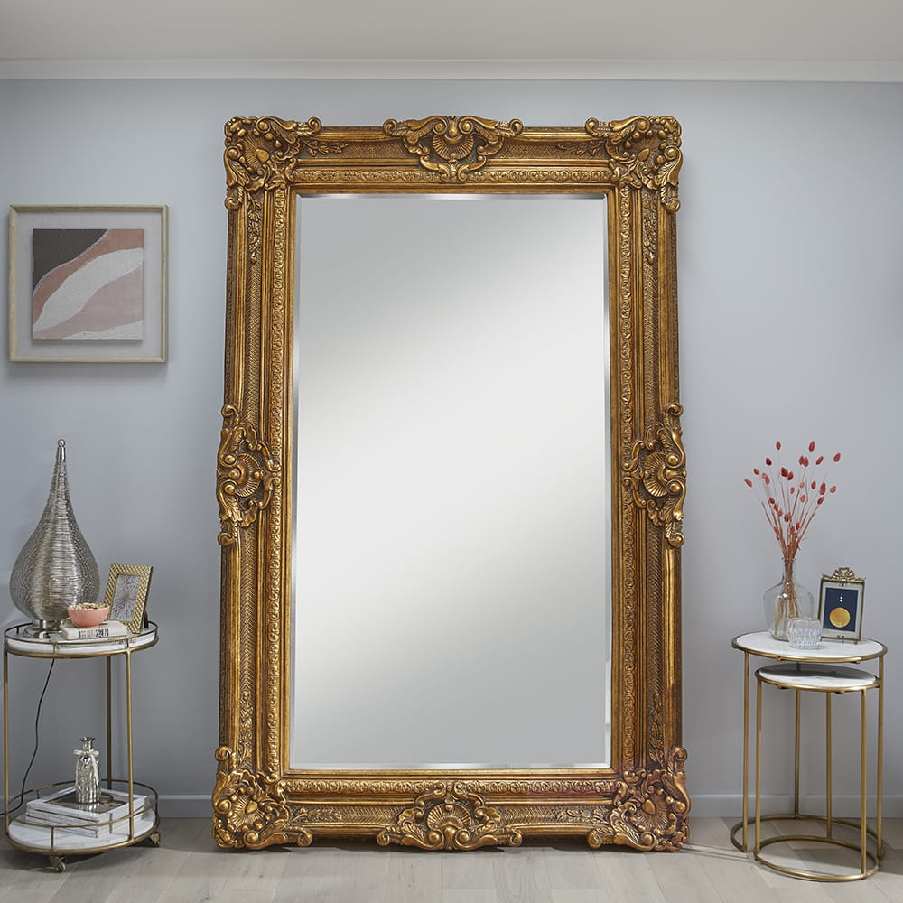 Belgravia Grand Antique Gold - The Online Mirror Shop